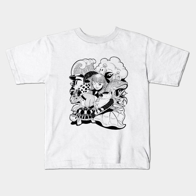 MY DOODLE Kids T-Shirt by BALINESE GIRL